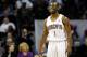 CHARLOTTE, NC - JANUARY 28: Kemba Walker #1 of the Charlotte Bobcats against the Washington Wizards during their game at Time Warner Cable Arena on January 28, 2012 in Charlotte, North Carolina. NOTE TO USER: User expressly acknowledges and agrees that, by downloading and or using this photograph, User is consenting to the terms and conditions of the Getty Images License Agreement. (Photo by Streeter Lecka/Getty Images)