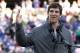 EAST RUTHERFORD, NJ - FEBRUARY 07: Eli Manning #10 of the New York Giants speaks to fans at a rally to celebrate the New York Giants' Super Bowl victory at MetLife Stadium on February 7, 2012 in East Rutherford, New Jersey. The Giants defeated the New England Patriots 21-17 in Super Bowl XLVI at Lucas Oil Stadium on February 5, 2012 in Indianapolis, Indiana. (Photo by Jeff Zelevansky/Getty Images)