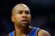 MIAMI, FL - JUNE 21: Derek Fisher #37 of the Oklahoma City Thunder looks on in the first half against the Miami Heat in Game Five of the 2012 NBA Finals on June 21, 2012 at American Airlines Arena in Miami, Florida. NOTE TO USER: User expressly acknowledges and agrees that, by downloading and or using this photograph, User is consenting to the terms and conditions of the Getty Images License Agreement. (Photo by Ronald Martinez/Getty Images)
