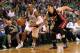 BOSTON, MA - JUNE 01: Ray Allen #20 of the Boston Celtics drives in the first half against Mike Miller #13 of the Miami Heat in Game Three of the Eastern Conference Finals in the 2012 NBA Playoffs on June 1, 2012 at TD Garden in Boston, Massachusetts. NOTE TO USER: User expressly acknowledges and agrees that, by downloading and or using this photograph, User is consenting to the terms and conditions of the Getty Images License Agreement. (Photo by Jim Rogash/Getty Images)
