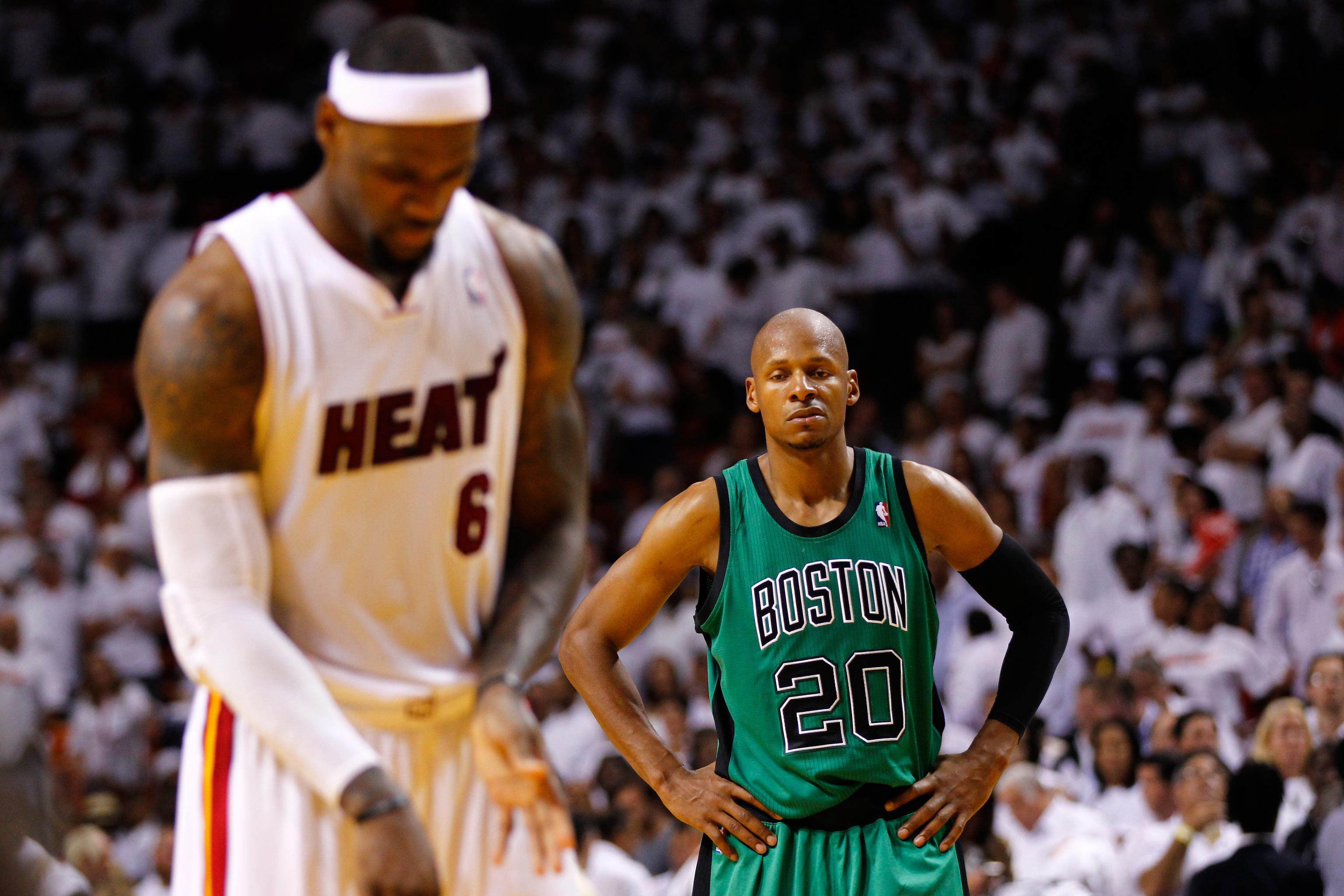 Ray Allen to Miami Heat, leaving Boston Celtics 