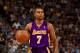DENVER, CO - MAY 10: Ramon Sessions #7 of the Los Angeles Lakers in action against the Denver Nuggets in Game Six of the Western Conference Quarterfinals in the 2012 NBA Playoffs at Pepsi Center on May 10, 2012 in Denver, Colorado. NOTE TO USER: User expressly acknowledges and agrees that, by downloading and or using this photograph, User is consenting to the terms and conditions of the Getty Images License Agreement. (Photo by Justin Edmonds/Getty Images)