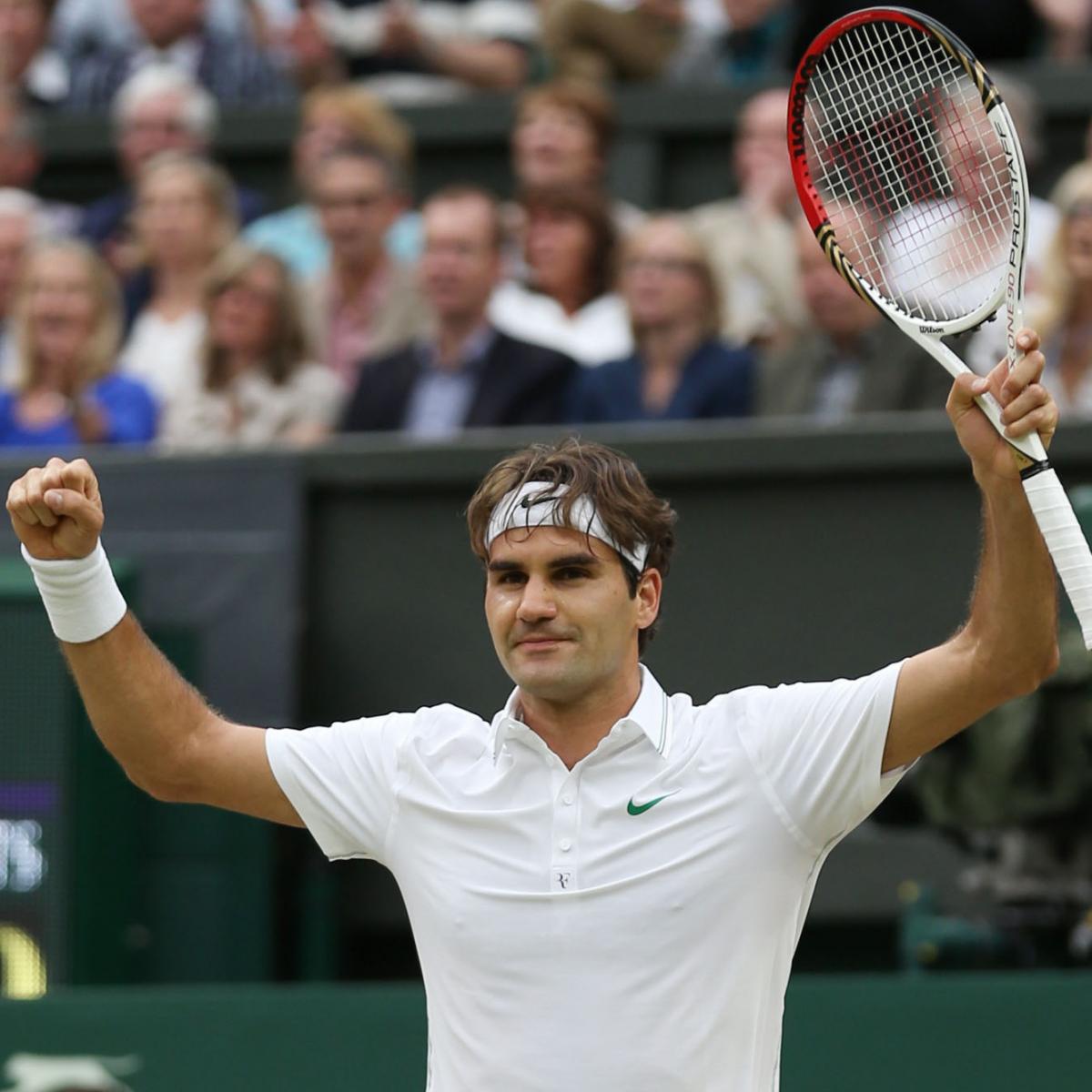 Wimbledon Tennis 2012 Finals: Comparing Roger Federer's Success to Pete Sampras' | Bleacher ...