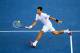 NEW YORK, NY - SEPTEMBER 12: Novak Djokovic of Serbia hits a return against Rafael Nadal of Spain during the Men's Final on Day Fifteen of the 2011 US Open at the USTA Billie Jean King National Tennis Center on September 12, 2011 in the Flushing neighborhood of the Queens borough of New York City. (Photo by Chris Trotman/Getty Images)