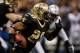 NEW ORLEANS, LA - DECEMBER 04: Running back Mark Ingram #28 of the New Orleans Saints rushes with the ball against the Detroit Lions in the first quarter at Mercedes-Benz Superdome on December 4, 2011 in New Orleans, Louisiana. (Photo by Chris Graythen/Getty Images)