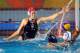 GUADALAJARA, MEXICO - OCTOBER 28: Goalkeeper Elizabeth Armstrong of USA saves the ball during the Water Polo Gold Medal match between the U.S. and Canada during Day 14 of the XVI Pan American Games on October 28, 2011 in Guadalajara, Mexico. (Photo by Dennis Grombkowski/Getty Images)