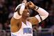 ORLANDO, FL - MARCH 13: Dwight Howard #12 of the Orlando Magic reacts to a missed free-throw during the game against the Miami Heat at Amway Center on March 13, 2012 in Orlando, Florida. NOTE TO USER: User expressly acknowledges and agrees that, by downloading and or using this photograph, User is consenting to the terms and conditions of the Getty Images License Agreement. (Photo by Sam Greenwood/Getty Images)