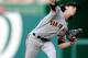 WASHINGTON, DC - JULY 03: Tim Lincecum #55 of the San Francisco Giants pitches against the Washington Nationals at Nationals Park on July 3, 2012 in Washington, DC. (Photo by Greg Fiume/Getty Images)