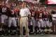 TUSCALOOSA, AL - OCTOBER 02: Head coach Nick Saban of the Alabama Crimson Tide against the Florida Gators at Bryant-Denny Stadium on October 2, 2010 in Tuscaloosa, Alabama. (Photo by Kevin C. Cox/Getty Images)
