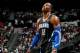 ATLANTA, GA - APRIL 28: Dwight Howard #12 of the Orlando Magic walks to the bench after a turnover to the Atlanta Hawks during Game Six of the Eastern Conference Quarterfinals in the 2011 NBA Playoffs at Philips Arena on April 28, 2011 in Atlanta, Georgia. NOTE TO USER: User expressly acknowledges and agrees that, by downloading and or using this photograph, User is consenting to the terms and conditions of the Getty Images License Agreement. (Photo by Kevin C. Cox/Getty Images)
