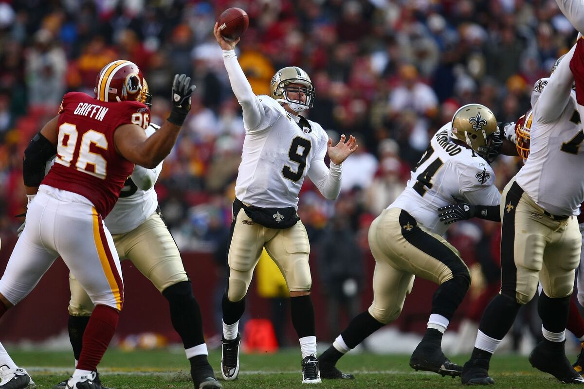 Drew Brees Is Signed, Sealed and Ready to Face Redskins ...