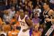 PHOENIX, AZ - MARCH 27: Michael Redd #22 of the Phoenix Suns handles the ball during the NBA game against the San Antonio Spurs at US Airways Center on March 27, 2012 in Phoenix, Arizona. The Spurs defeated the Suns 107-100. NOTE TO USER: User expressly acknowledges and agrees that, by downloading and or using this photograph, User is consenting to the terms and conditions of the Getty Images License Agreement. (Photo by Christian Petersen/Getty Images)