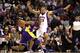 PHOENIX - JANUARY 05: Kobe Bryant #24 of the Los Angeles Lakers handles the ball under pressure from Grant Hill #33 of the Phoenix Suns during the NBA game at US Airways Center on January 5, 2011 in Phoenix, Arizona. NOTE TO USER: User expressly acknowledges and agrees that, by downloading and or using this photograph, User is consenting to the terms and conditions of the Getty Images License Agreement. (Photo by Christian Petersen/Getty Images)