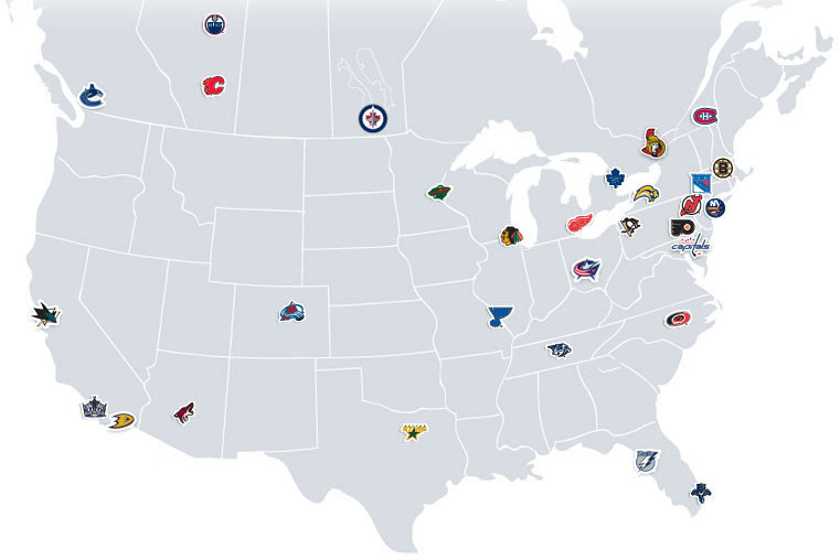 40 Team NHL Expansion and Realignment Proposal 