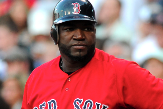 Boston Red Sox David Ortiz reacts while running the bases after he