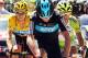 BAGNERES-DE-LUCHON, FRANCE - JULY 18: Chris Froome of Great Britain and SKY Procycling leads team mate Bradley Wiggins (l) and Vincenzo Nibali of Italy and Liquigas-Cannondale as they climb the Col de Peysourde during stage sixteen of the 2012 Tour de France from Pau to Bagneres-de-Luchon on July 18, 2012 in Bagneres-de-Luchon, France. (Photo by Bryn Lennon/Getty Images)