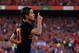 ROTTERDAM, NETHERLANDS - MAY 30: Ibrahim Afellay (#20) of Netherlands celebrates after he scores the first goal of the game during the International Friendly between the Netherlands and Slovakia at De Kuip Stadion on May 30, 2012 in Rotterdam, Netherlands. (Photo by Dean Mouhtaropoulos/Getty Images)