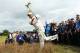 Tiger missed the fairway at No. 15 and made bogey
