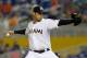 MIAMI, FL - MAY 24: Anibal Sanchez #19 of the Miami Marlins pitches during a game against the San Francisco Giants at Marlins Park on May 24, 2012 in Miami, Florida. (Photo by Mike Ehrmann/Getty Images)