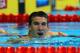 OMAHA, NE - JUNE 30: Michael Phelps looks on after he competed in the second semifinal heat of the Men's 100 m Butterflyduring Day Six of the 2012 U.S. Olympic Swimming Team Trials at CenturyLink Center on June 30, 2012 in Omaha, Nebraska. (Photo by Al Bello/Getty Images)