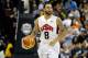 LAS VEGAS, NV - JULY 12: Deron Williams #8 of the US Men's Senior National Team brings the ball down court during a pre-Olympic exhibition game against the Dominican Republic at Thomas & Mack Center on July 12, 2012 in Las Vegas, Nevada. (Photo by David Becker/Getty Images)
