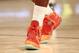 ORLANDO, FL - FEBRUARY 26: A detail of Nike sneakers worn by LeBron James #6 of the Miami Heat and the Eastern Conference during the 2012 NBA All-Star Game at the Amway Center on February 26, 2012 in Orlando, Florida. NOTE TO USER: User expressly acknowledges and agrees that, by downloading and or using this photograph, User is consenting to the terms and conditions of the Getty Images License Agreement. (Photo by Ronald Martinez/Getty Images)