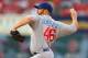 ST. LOUIS, MO - JULY 20: Starter Ryan Dempster #46 of the Chicago Cubs pitches against the St. Louis Cardinals at Busch Stadium on July 20, 2012 in St. Louis, Missouri. (Photo by Dilip Vishwanat/Getty Images)