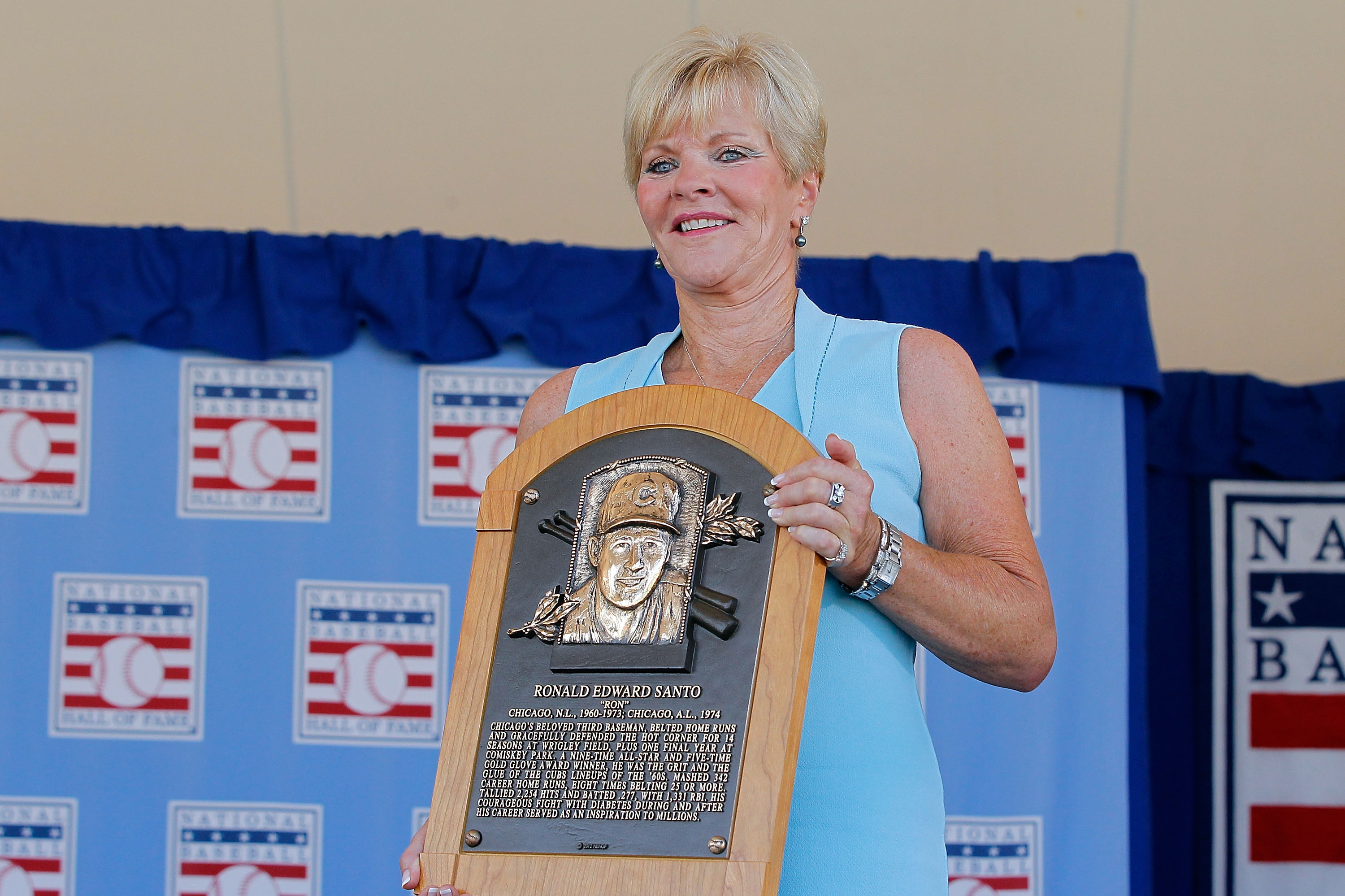 Santo elected to Hall of Fame