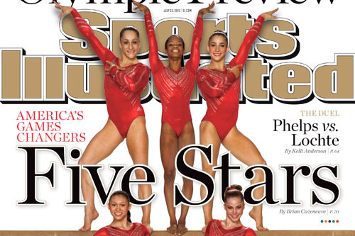 Sports Illustrated Olympics Issue: Cover Athletes Women of Team USA