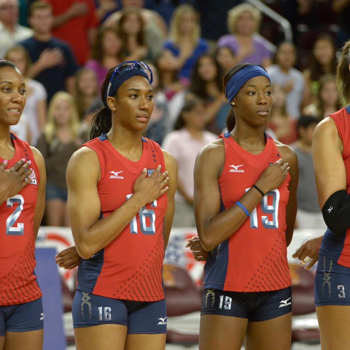 Us Olympic Volleyball Team Power Ranking Top Teams In The Field Bleacher Report Latest News 