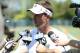 ALAMEDA, CA - MAY 12: Head Coach Dennis Allen of the Oakland Raiders talks with the media after the Oakland Raiders Rookie Minicamp on May 12, 2012 at the Oakland Raiders Training Facility in Alameda, California. (Photo by Thearon W. Henderson/Getty Images)