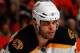 PHILADELPHIA, PA - MAY 02: Nathan Horton #18 of the Boston Bruins waits for a faceoff during Game Two of the Eastern Conference Semifinals against the Philadelphia Flyers during the 2011 NHL Stanley Cup Playoffs at Wells Fargo Center on May 2, 2011 in Philadelphia, Pennsylvania. (Photo by Paul Bereswill/Getty Images)