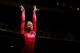 SAN JOSE, CA - JUNE 29: Gabrielle Douglas reacts after competing on the beam during day 2 of the 2012 U.S. Olympic Gymnastics Team Trials at HP Pavilion on June 28, 2012 in San Jose, California. (Photo by Ronald Martinez/Getty Images)