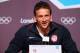 LONDON, ENGLAND - JULY 26: Ryan Lochte of the USA Swim Team speaks during a press conference at the Main Press Center on July 26, 2012 in London, England. (Photo by Ryan Pierse/Getty Images)