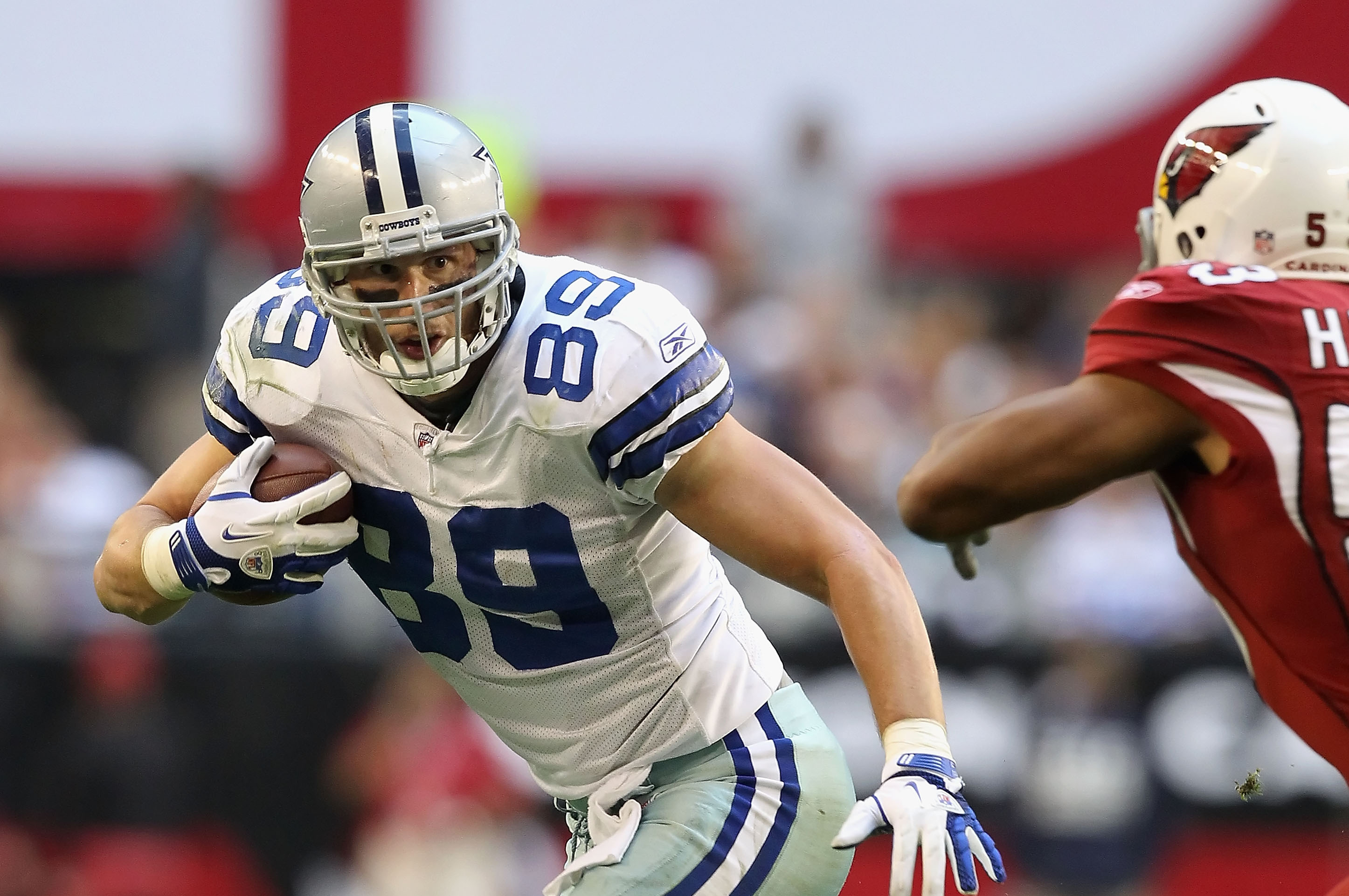 Dallas Cowboys John Phillips scores a touchdown against the