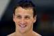 LONDON, ENGLAND - JULY 26: Ryan Lochte of the UNited States smiles as he looks on during a training session ahead of the London Olympic Games at the Aquatics Centre in Olympic Park on July 26, 2012 in London, England. (Photo by Al Bello/Getty Images)