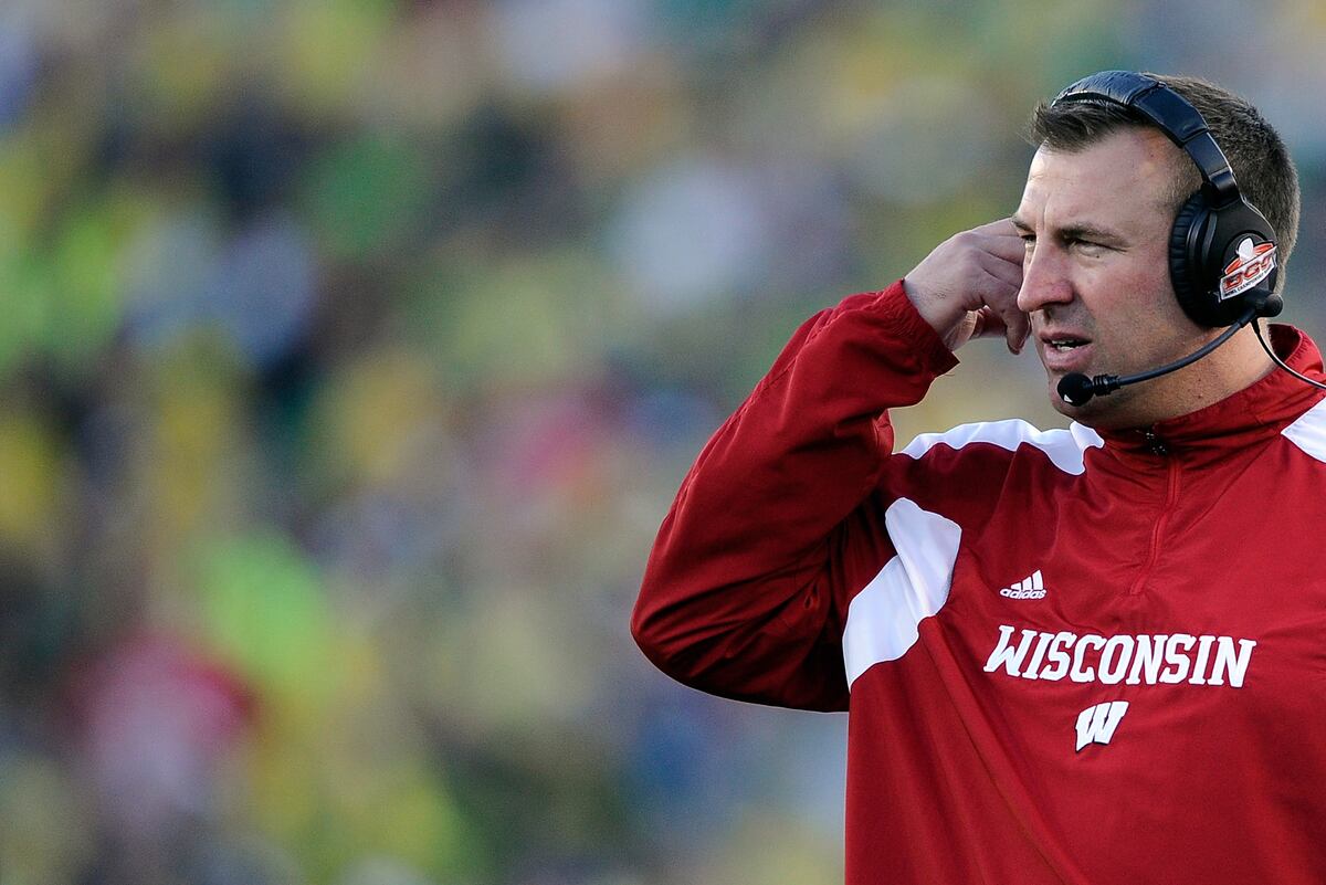 Bret Bielema, the History Teacher, Talks Weddings and the Selection
