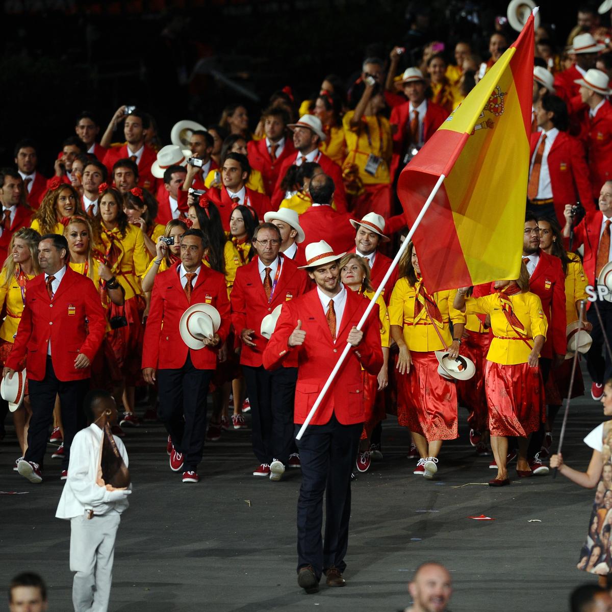 London Olympics Opening Ceremony Highlighting Epic Flag Bearers News