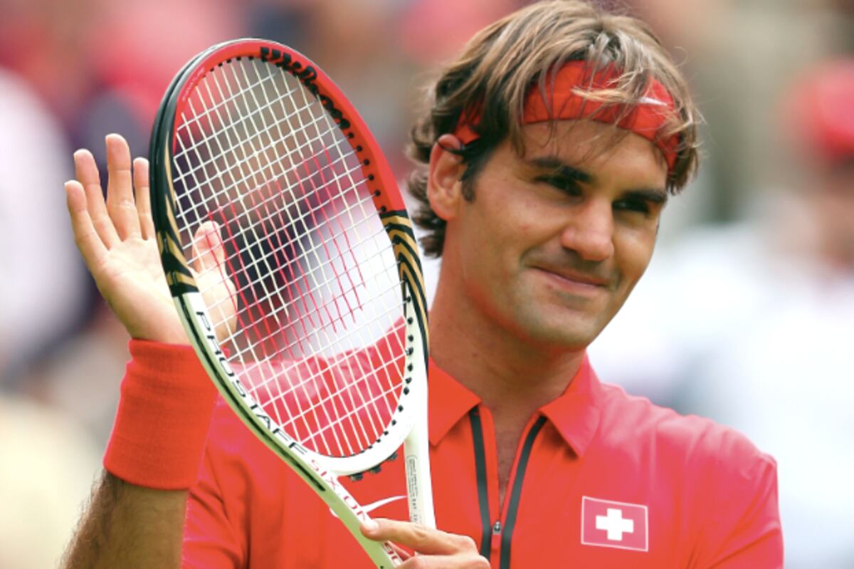Roger Federer Defeats Alejandro Falla in 2012 Olympics ...