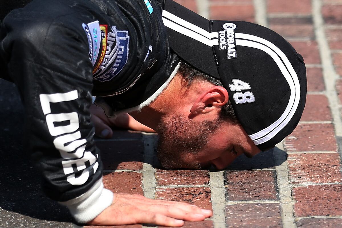 Brickyard 400 Jimmie Johnson Reaches Career Milestone with Win News