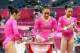 LONDON, ENGLAND - JULY 26: Alexandra Raisman, Jordyn Wieber and Kyla Ross of the United States practice the uneven bars during training sessions for artistic gymnastics ahead of the 2012 Olympic Games at Greenwich Training Academyon July 26, 2012 in London, England. (Photo by Christian Petersen/Getty Images)