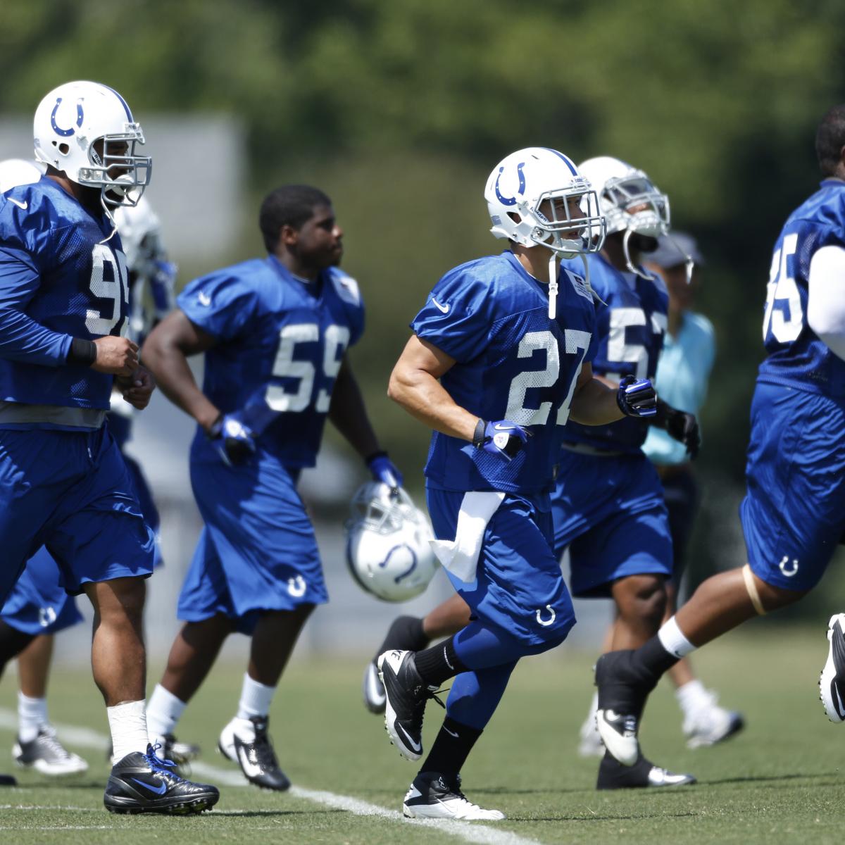 Indianapolis Colts Roster 2012 Latest News, Cuts, Preseason