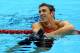 LONDON, ENGLAND - JULY 31: Michael Phelps of the United States celebrates after winning the gold in the Men's 4 x 200m Freestyle Relay final on Day 4 of the London 2012 Olympic Games at the Aquatics Centre on July 31, 2012 in London, England. (Photo by Ezra Shaw/Getty Images)