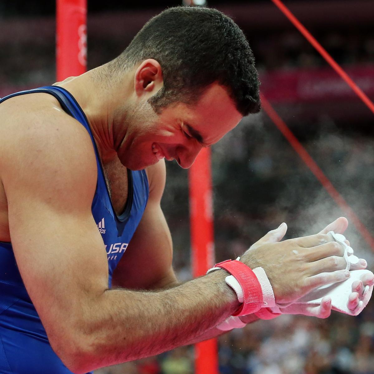 Danell Leyva American Gymnast Redeems Himself In Men S All Around