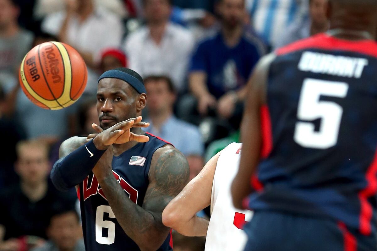 Olympic Basketball Bracket 2012 Current Standings in Gold Medal Hunt