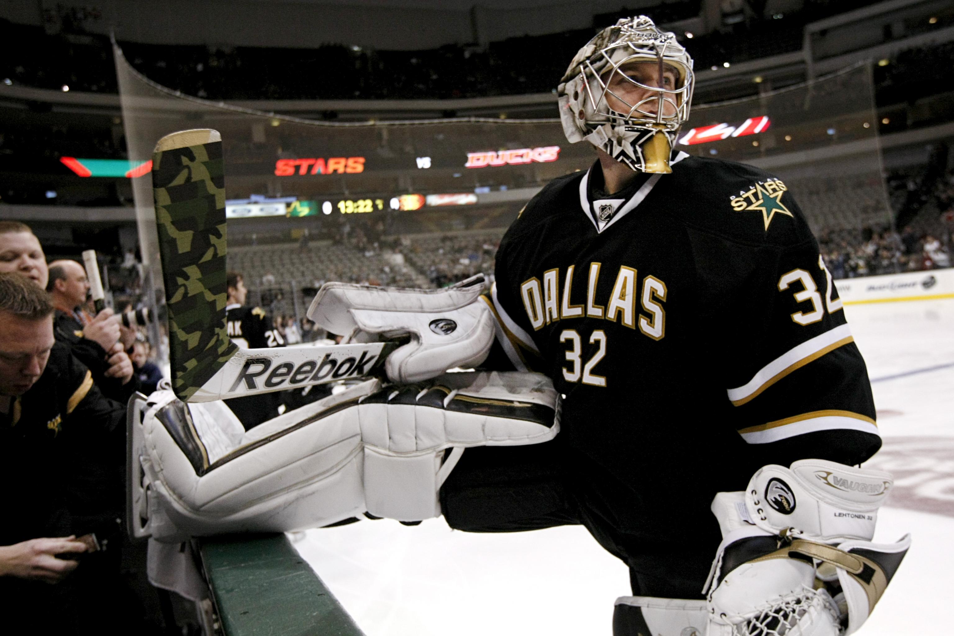 Dallas Stars #32 Kari Lehtonen Goalie mask, Dallas stars, Hockey