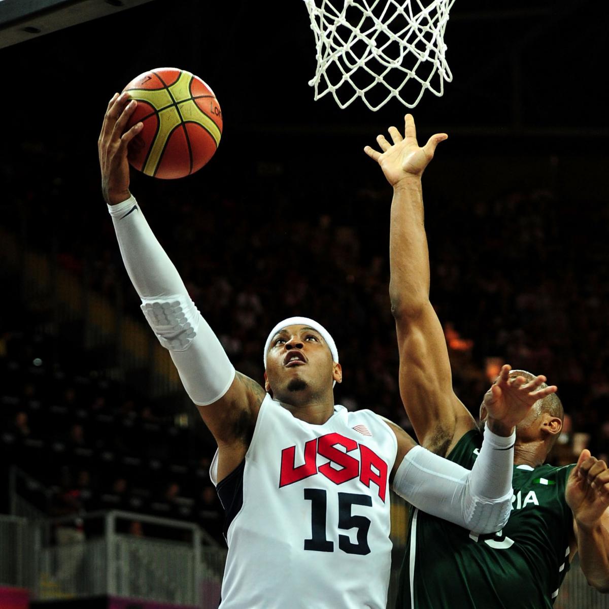 Carmelo Anthony Does the Jordan Shrug During Team USA's Game Against Nigeria ...