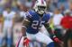 ORCHARD PARK, NY - SEPTEMBER 01: Da'Norris Searcy #25 of the Buffalo Bills plays against the Detroit Lions at Ralph Wilson Stadium on September 1, 2011 in Orchard Park, New York. Detroit won 16-6. (Photo by Rick Stewart/Getty Images)