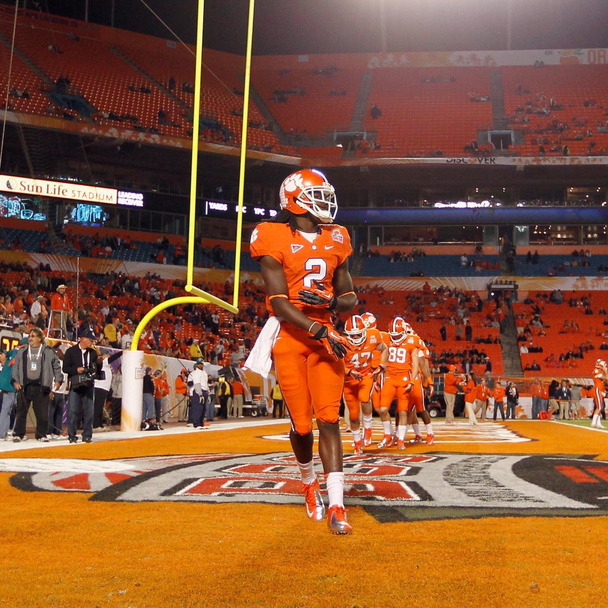 Clemson Football Ranking Top NFL Talent on Tigers 2012 Roster News