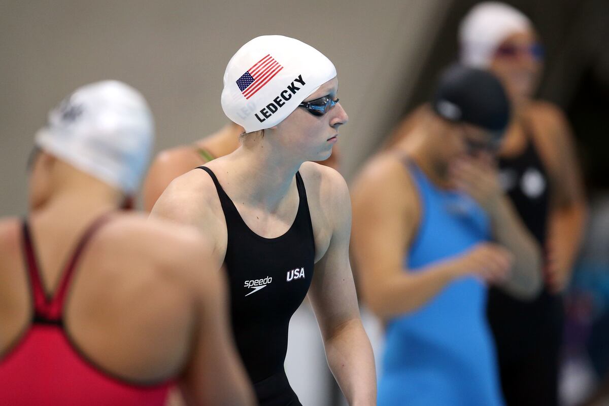 Katie Ledecky: 15-Year-Old Wins Gold for USA in 800-Meter Freestyle ...